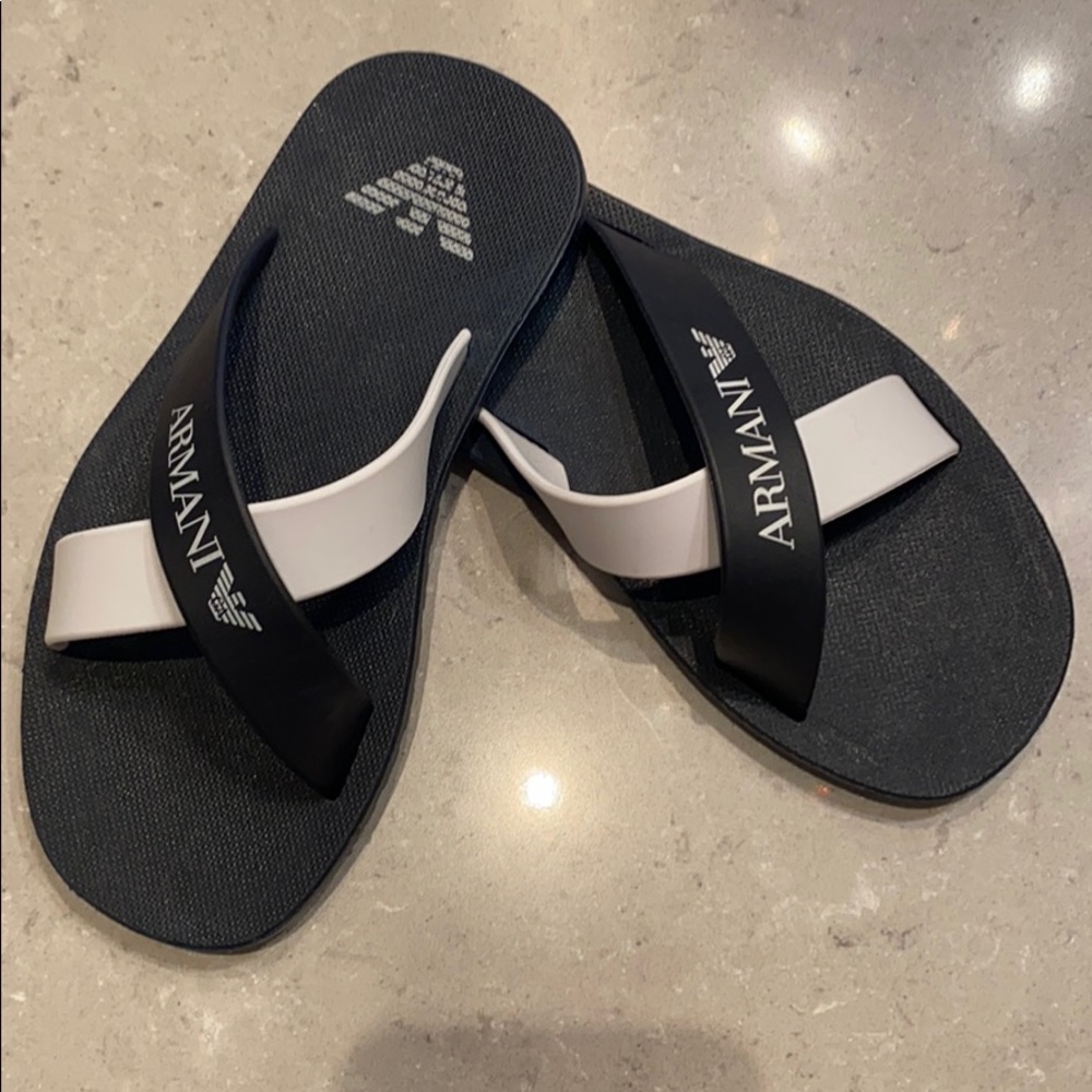 Armani Junior slides